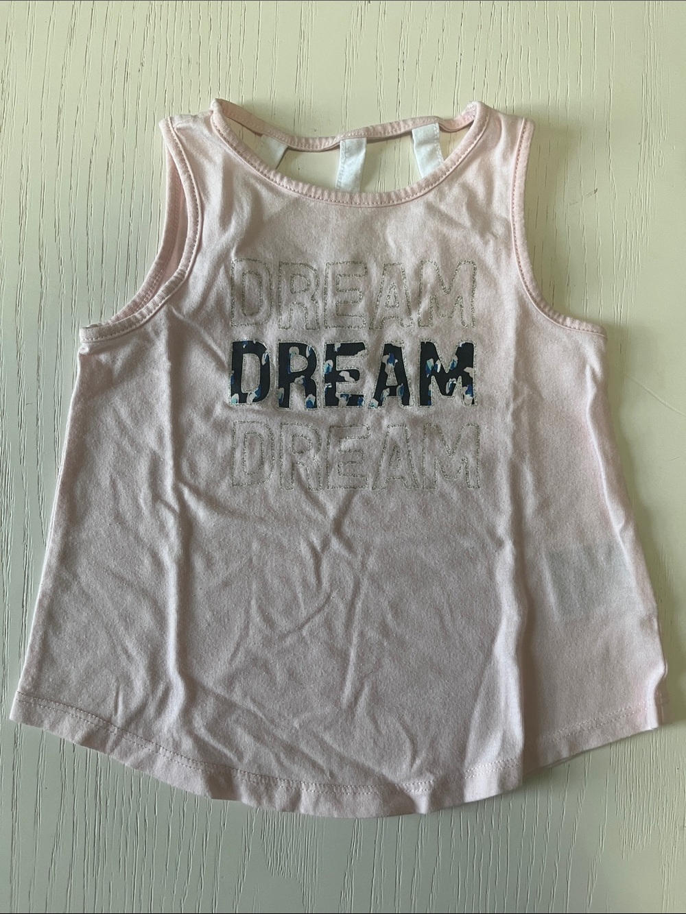 Ideology Pink Tank Top with 'DREAM' Graphic